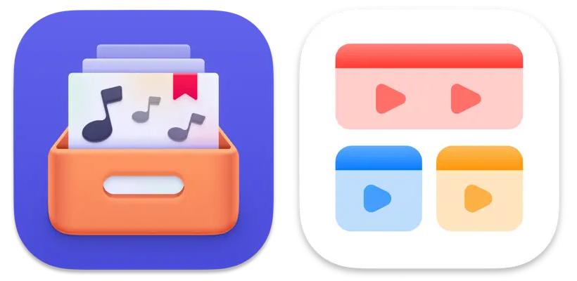 MusicBox and Play app icons